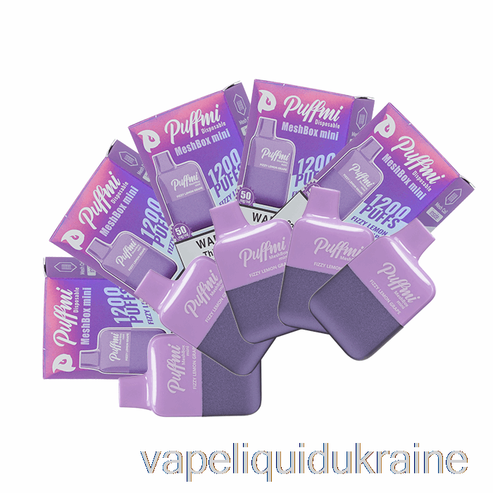 Vape Liquid Ukraine [10-Pack] Puffmi MeshBox Mini 1200 Disposable